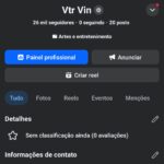 PÁGINA FACEBOOK 26 MIL SEGUIDORES | Engajamento 1.229,000 M (28d)