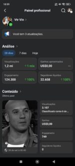 PÁGINA FACEBOOK 26 MIL SEGUIDORES | Engajamento 1.229,000 M (28d) - Imagem 2