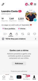 Conta Tiktok shop BR 🇧🇷 | 👤 Público feminino | 🚨 Sem documento e sem restrição | Seguidores 100% reais