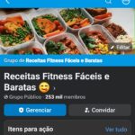 Grupo de Receitas com 253 mil membros e crescendo