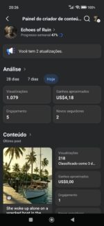 Página do Facebook MONETIZADA - no idioma inglês bom RPM - Imagem 7