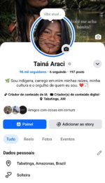 Página Facebook 96 Mil seguidores
