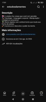 Perfil do youtube 3K de inscritos brasileiros ✅ - Imagem 2