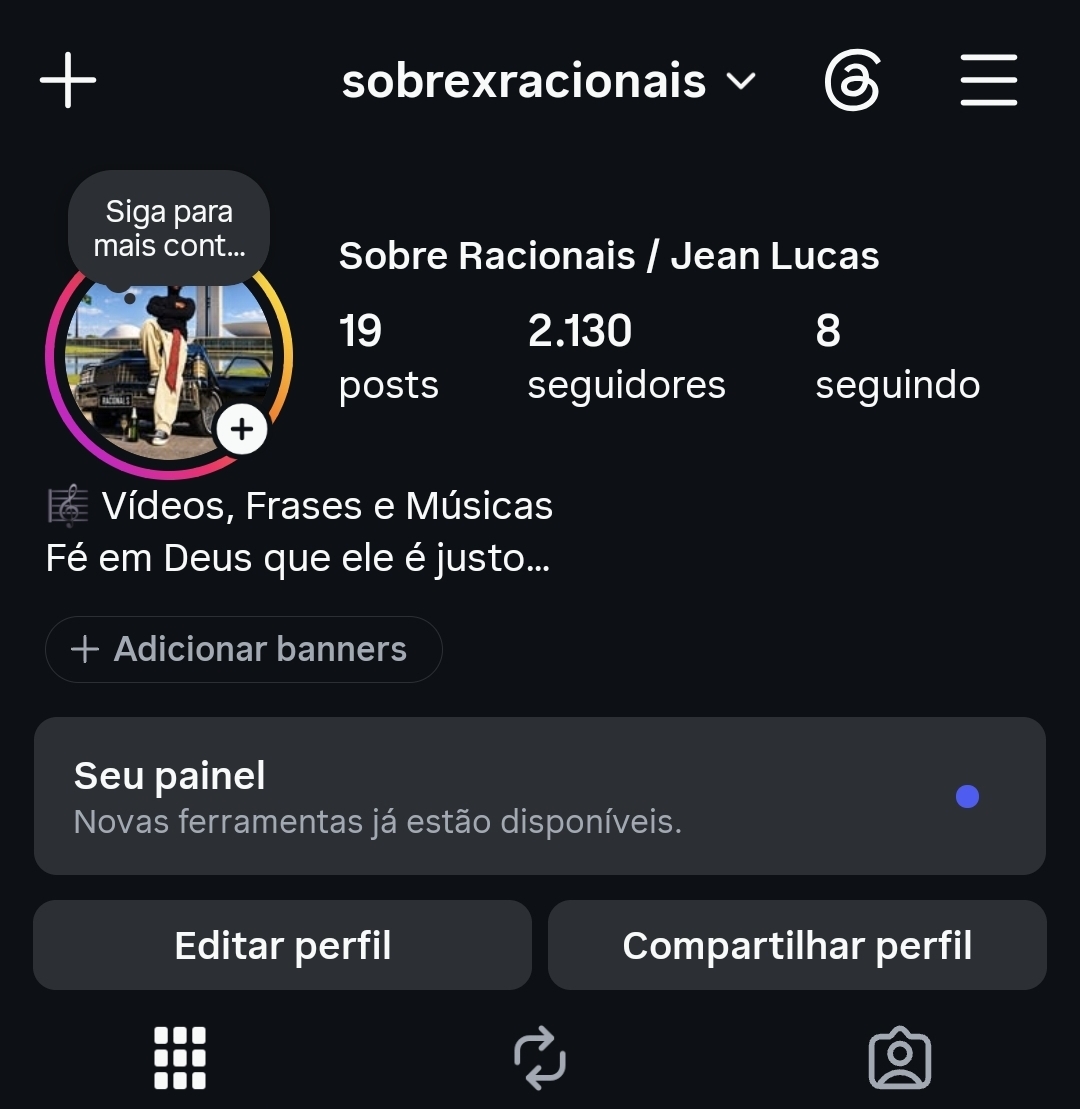 Screenshot_20261001_085552_Instagram Instagram 2100 Seguidores - Imagem 1