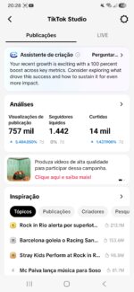 CONTA TIKTOK SHOP ATIVO (EXTREMAMENTE HYPADA) COM 1,504 K DE SEGUIDORES - Imagem 5