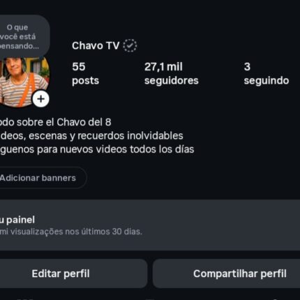 🔥 Perfil do chaves +27K • 1M Views