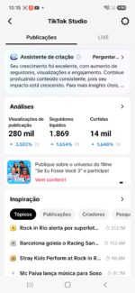 Vendo conta de tiktok, shop ativo ☝️ engajamento incrível, visualizações vídeos viralizados,métricas incríveis 🔥seguidores todos os dias,n̈ perca essa oportunidade ☝️🔥 - Imagem 5