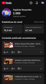 🎵 CANAL DE MÚSICA NO YOUTUBE À VENDA Com 2.000+ INSCRITOS