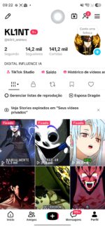 ​🚀 Conta TikTok Alemanha – Monetizada | Nicho Animes/Manhwas