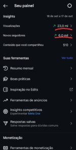 CONTA INSTAGRAM (23 MILHÕES DE VIEWS NOS ÚLTIMOS 28 DIAS) com 6,9k seguidores - Imagem 6