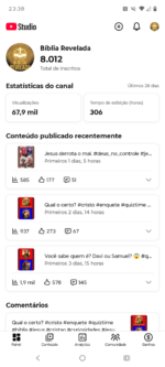 CANAL YOUTUBE DE QUIZ BÍBLICO COM 8 MIL INSCRITOS - Imagem 2