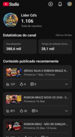 🔥 VENDO CANAL YOUTUBE | 1.106 INSCRITOS | 388 MIL VIEWS EM 28 DIAS | CRESCIMENTO ACELERADO 🚀