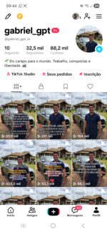📊TikTok Monetizado 32K | PRONTA PARA LUCRAR💰