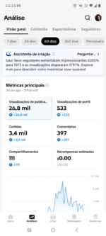 🔥 CONTA TIKTOK À VENDA — R$ 250,00 📱 Perfil com potencial de crescimento! ✅ 1.092 seguidores ❤️ 3.070 curtidas no perfil 📊 26,8 mil visualizações nos últimos 60 dias 💬 397 comentários 🔁 111 compartilhamentos 👀 533 visualizações de perfil no período 🚀 Conta com publicações já realizadas e sinais de engajamento, ideal para quem deseja começar um projeto no TikTok sem partir do zero. 💰 Valor: R$ 250,00 📩 Interessados, chamar no privado para mais informações. - Imagem 2