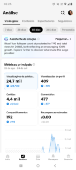 🔥 CONTA TIKTOK À VENDA — R$ 250,00 📱 Perfil Só Entre Nós com conteúdo já publicado e ótimo potencial para continuar crescendo! 📊 Números do perfil: ✅ 1.261 seguidores ❤️ 3.906 curtidas no perfil 👀 24,7 mil visualizações nos últimos 60 dias 💬 477 comentários 🔁 192 compartilhamentos 📈 409 visualizações de perfil no período 🚀 Ideal para quem deseja iniciar ou dar continuidade a um projeto de conteúdo no TikTok, aproveitando uma conta que já possui público e engajamento. 💰 Valor: R$ 250,00 📩 Interessados, chamar no privado para negociar. - Imagem 2