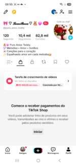 Vendo conta de tiktok, shop ativo ☝️ conta monetizada para criativo beta😃 engajamento incrível, visualizações vídeos viralizados,métricas incríveis 🔥seguidores todos os dias,n̈ perca essa oportunidade ☝️🔥total de 10,4 mil seguidores - Imagem 4