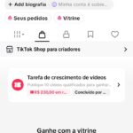 Conta Tiktok Shop BR 🇧🇷 | 👤 público feminino | 🚨 sem documento e sem restrição | seguidores 100% reais