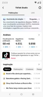 Conta Tiktok com 14.2k Monetizada | Creator Rewards Ativo | Email OG - Imagem 6