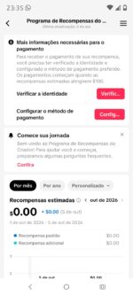 Conta Tiktok com 14.2k Monetizada | Creator Rewards Ativo | Email OG - Imagem 3