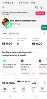CONTA TIKTOK SHOP BR - SEM DOC - Imagem 2
