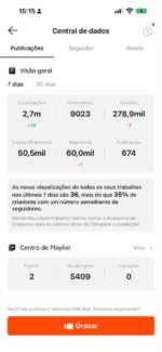 KWAI COM 60 MIL SEGUIDORES E 2M DE VISUALIZAÇÕES! RENDENDO SÓ VOLTAR A POSTAR - Imagem 5