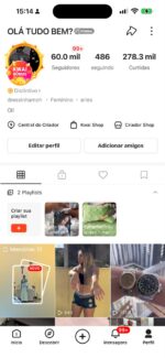 KWAI COM 60 MIL SEGUIDORES E 2M DE VISUALIZAÇÕES! RENDENDO SÓ VOLTAR A POSTAR - Imagem 6