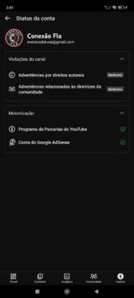 Canal Dark monetizado No YouTube | nicho Notícias do Flamengo - Imagem 3