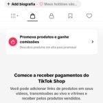 CONTA DO TIKTOK COM SHOP ATIVO +1K SEGUIDORES, LIVES ATIVAS (ENGAJAMENTO REAL)