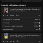 Canal Dark no YouTube 6 Mil Inscritos | Nicho Notícias do Flamengo.