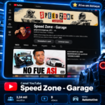 Canal YouTube | 3,2K Inscritos | Nicho Automotivo | Espanhol/LatAm