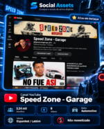 Canal YouTube | 3,2K Inscritos | Nicho Automotivo | Espanhol/LatAm