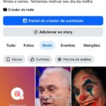 Conta do Facebook bem engajada motivacao