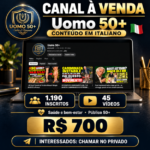 VENDO CANAL NO YOUTUBE — IDIOMA ITALIANO 🇮🇹