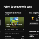 Canal Dark Sem Monetização Com 430 inscritos (Com apenas 3 videos)
