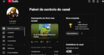 Canal Dark Sem Monetização Com 430 inscritos (Com apenas 3 videos)