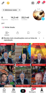 Conta Tiktok com 14.2k Monetizada | Creator Rewards Ativo | Email OG