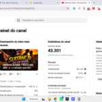 Canal YouTube Monetizado com 43 Mil Inscritos