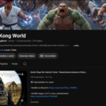 Canal Youtube Top Divertido do Gorilão Vlogger com 11.474 e crescendo