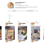 PÁGINA INSTAGRAM DE MAMÃE E BEBÊ COM 23 mil seguidores