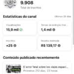 CANAL DARK ESPANHOL TODO OK RENDENDO DINHEIRO PARADO.