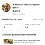 CANAL DARK EX MONETIZADO TODO OK COM 3K DE INSCRITOS