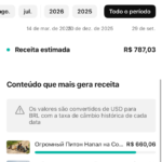 CANAL DARK 3 MIL INSCRITOS VÍDEOS LONGOS EX MONETIZADO TODO OK INF