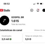 CANAL YOUTUBE COM 1600 INSCRITOS