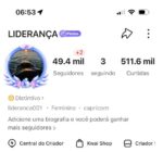 CONTA KWAI MONETIZADA COM 49 MIL SEGUIDORES