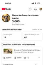 CANAL 3K DARK EX MONETIZADO VÍDEOS LONGOS TODO Ok!