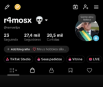VENDO CONTA TIKTOK