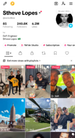 TikTok Pronto para ganhar dinheiro 240K seguidores