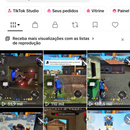 TIKTOK MONETIZADO COM 88 MIL SEGUIDORES