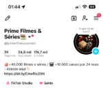 TikTok Monetizado +34 Mil Seguidores