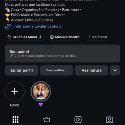 Instagram com 95 Mil Seguidores
